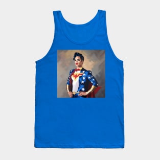 Drag King Wonder Woman Tank Top